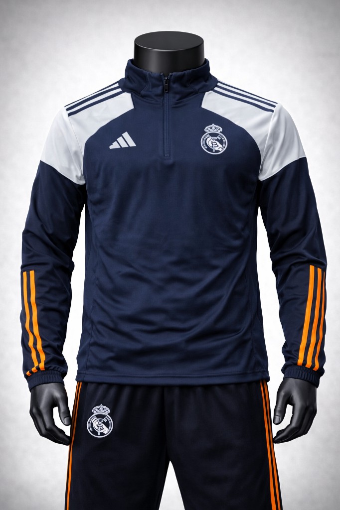 Conjunto Agasalho Real Madrid