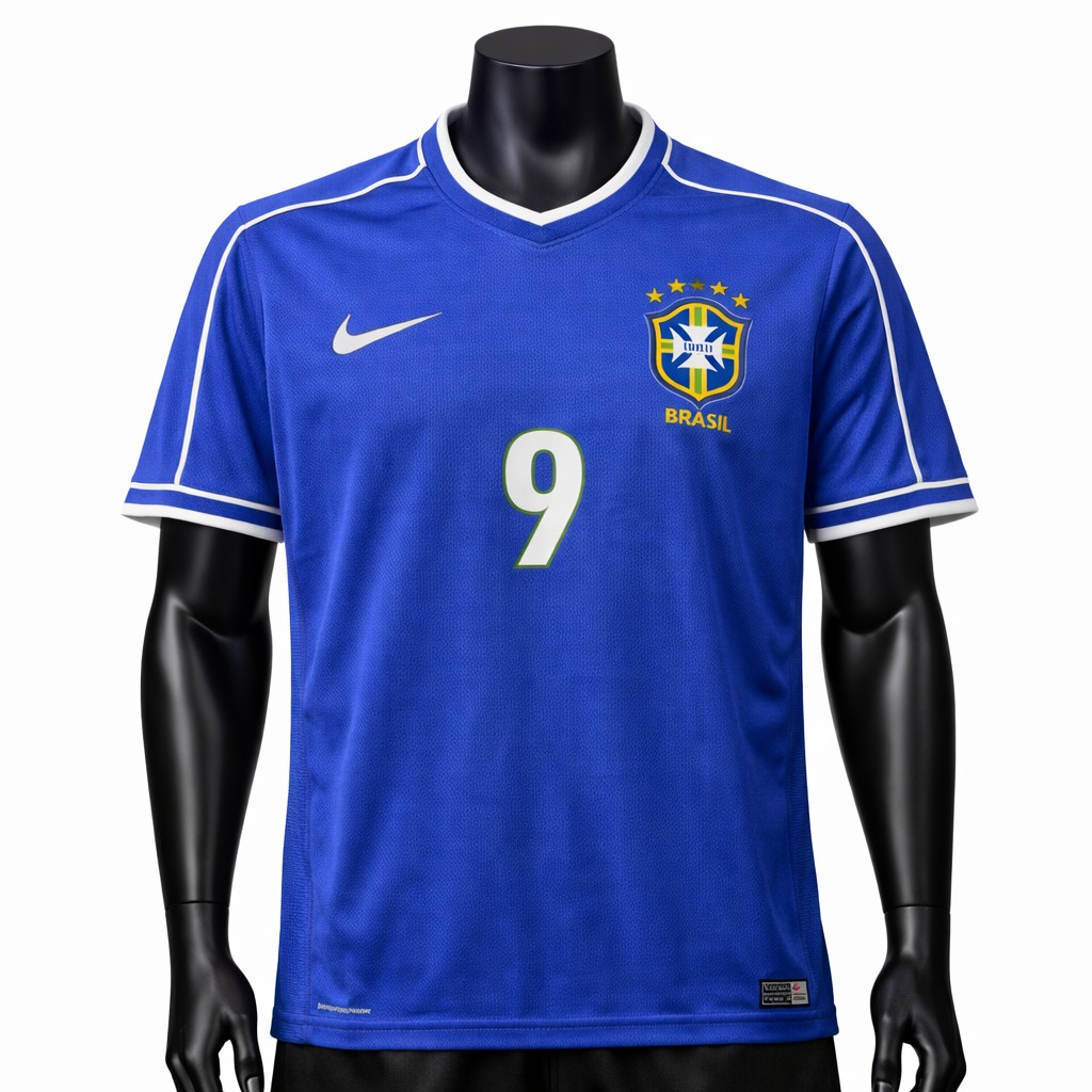 Brasil Azul Ronaldo 1998 - Nacional Premium