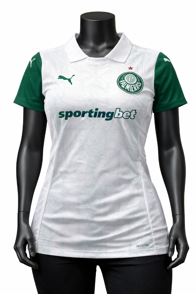 Palmeiras Branca 2025 - Infantil Feminina Premium